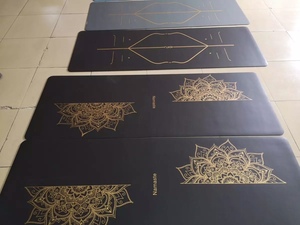 <span class=keywords><strong>BESAY</strong></span> alta calidad logotipo personalizado ecológico plegable Tpe Yoga Mat antideslizante caucho Natural Popular para uso en el gimnasio - Product Image 2