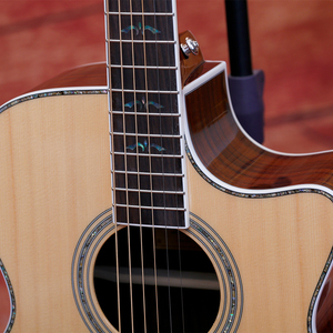 Guitare acoustique 41/40 pouces, directement de l'usine, avec marquage personnalisable, table <span class=keywords><strong>en</strong></span> bois massif. - Product Image 6