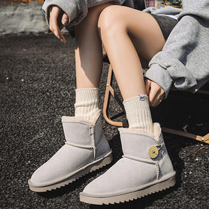 <span class=keywords><strong>Stivali</strong></span> da Neve <span class=keywords><strong>Donna</strong></span> Autunno Inverno Nuovi, di Grande Successo, con Fodera Felpata, <span class=keywords><strong>Stivali</strong></span> Morbidi Anti-Scivolo Tipo Scarpa Pane - Product Image 5