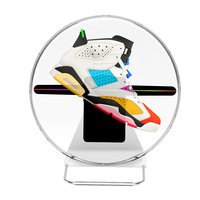 Vente en gros 30 cm App-Control Transparent 3D Écran d'hologramme Projecteur 3D Ventilateurs holographiques