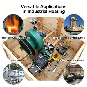 Moteur de soufflerie robuste Eclipse RA0400, composant de brûleur à mélange de buse, pièce de chaudière - Product Image 4