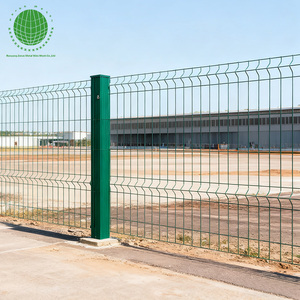 Panneau de clôture en maille incurvée 3D personnalisé, revêtement <span class=keywords><strong>PVC</strong></span>, soudure électrique, treillis 3D, <span class=keywords><strong>portail</strong></span>, traitement thermique, modélisation 3D disponible - Product Image 6