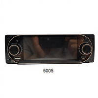 Radio para Auto con Pantalla IPS de 6.86 Pulgadas, Reproductor de MP3/WAV/AUX, Compatible con FM Estéreo, Android Auto y Carplay Inalámbrico de Un Solo DIN