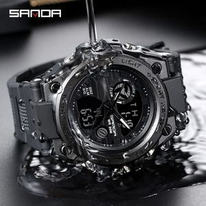 Reloj de Pulsera Sanda 739, Oferta, Cuarzo Digital, Venta al por Mayor, Lujo, Moda Casual, Resistente al Agua, Estilo Masculino, para Hombre, Montre, Relojes - Product Image 4