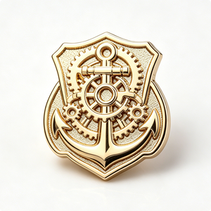 ตราสัญลักษณ์อุปกรณ์เดินเรือวิคตอรี่สตาร์ชิลด์ ทำจากโลหะเคลือบเงาสองด้าน พิมพ์ลายด้วยรังสียูวี สำหรับสะสมของทหารผ่านศึก - Product Image 5