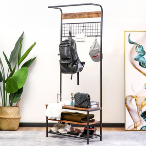 Floor-standing simple home <b>clothes</b> <b>rack</b>, bedroom bag <b>rack</b>, small storage room <b>clothes</b> <b>rack</b>, customizable coat <b>rack</b>. - Product Image 2