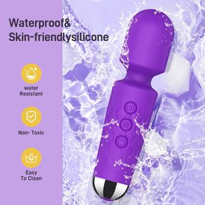 STELLAR PATH Masseur corporel étanche rechargeable par USB, baguette vibrante pour clitoris, vibrateur puissant, jouet sexuel pour adultes, femmes - Product Image 2