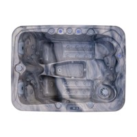 Spa de luxe moderne pour 3 personnes en acrylique Balboa avec massage par remous