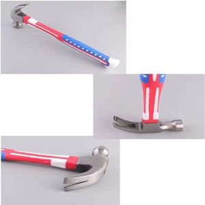 Marteau en fer multifonctionnel de 16oz avec poignée de drapeau et griffe en aluminium et acier pour usage industriel - Product Image 5