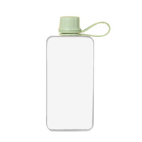 Botol Air Kotak Plastik Tritan 240ml 320ml 400ml 500ml Logo Kustom Grosir Botol Mini