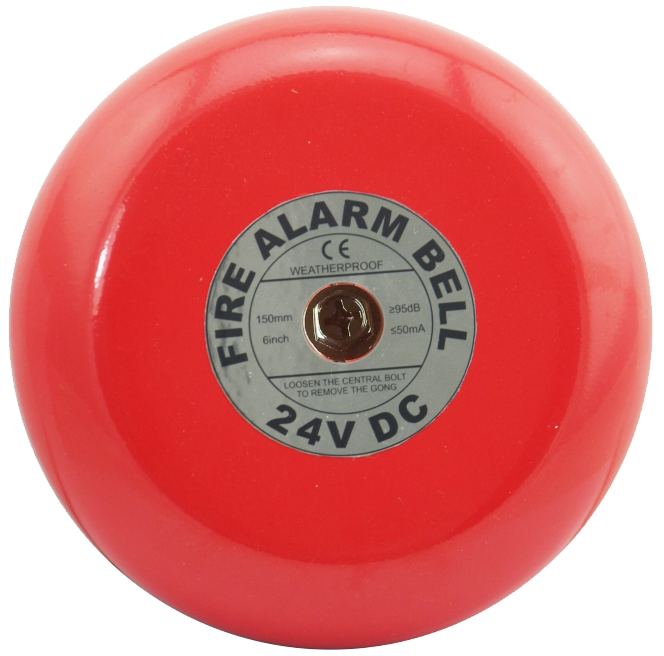 Campana Allarme Industriale 100dB 12V - Campana Elettrica Acciaio Inox 6 Pollici Per Emergenze - Foto 5