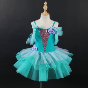 Tutu de ballet romantique professionnel de haute qualité pour adultes et enfants, robe longue de ballet romantique Giselle pour filles - Product Image 1