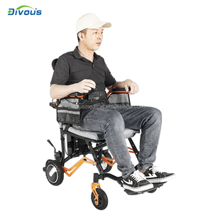 Nouveau design de <span class=keywords><strong>fauteuil</strong></span> <span class=keywords><strong>roulant</strong></span> électrique pliable <span class=keywords><strong>léger</strong></span> et <span class=keywords><strong>ultra</strong></span>-<span class=keywords><strong>léger</strong></span> de 17kg pouvant être utilisé à bord. - Product Image 5