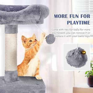Nuevo diseño de árbol para gatos de felpa, seguro y ecológico, para interiores, en cartón, ¡muy vendido! - Product Image 5