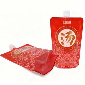 Bolsa de envasado de bebidas y sopa portátil de calidad alimentaria con boquilla para leche, cerveza y otras bebidas, bajo MOQ - Product Image 6