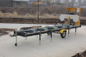 Sierra de cinta de gran diámetro para cortar madera con motor para productos de aserrado de madera - Product Image 2