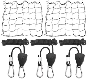 Heavy Duty Elastic Plant <strong>Trellis</strong> Net - Stretchable Garden Support <strong>Netting</strong> for Grow Tent, Greenhouse &amp; Climbing Vegetables - Product Image 4
