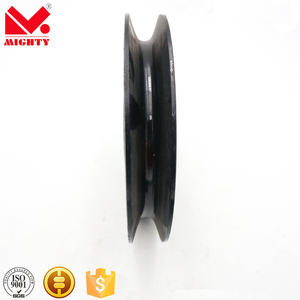 Parti dell'attrezzatura della gru portuale di alta precisione laminazione a caldo/puleggia di sollevamento della puleggia della fune metallica dell'acciaio fuso - Product Image 3