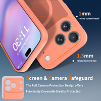 Funda Magnética de Fábrica con Acabado Mate y Tacto de Piel para iPhone 17 16 15 14 Pro Max 17 Air con Protector de Lente y Cubierta para Celular