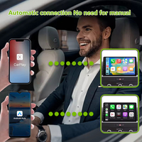 Adaptador Mini CarPlay Inalámbrico al por Mayor Personalizado con Certificación FCC KC RoHS, Conversor de Tipo C WiFi USB de Cableado a Inalámbrico para Apple CarPlay y Android