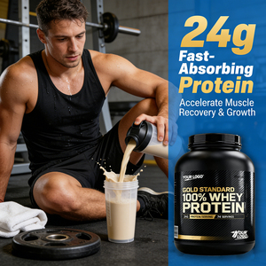 Set di Integratori Sportivi Total War OEM/ODM, 24G 100% <span class=keywords><strong>Proteine</strong></span> del Siero di Latte in Polvere e Polvere Pre-Allenamento, Combinazione Gold per Migliorare l'Allenamento - Product Image 6