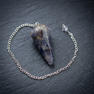 Péndulos de Orgón de Amatista Semipreciosa Curativos de Rozrin Crystals, Tallados con Temática de Amor - Product Image 3
