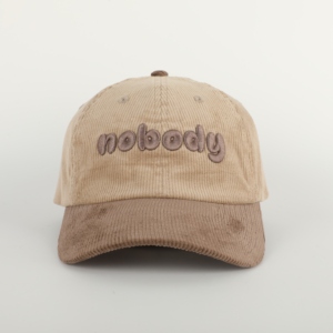 Gorra de béisbol de pana personalizada, deportiva y formal, unisex, estilo hip hop, para actividades al aire libre y viajes, con diseño a cuadros de felpa, común - Product Image 1