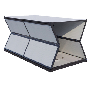 Casa Contenedor Plegable Modular de Acero de Lujo Prefabricada de 20 pies/40 pies para Camping o Uso como Pequeño Oficina, de Instalación Rápida - Product Image 2