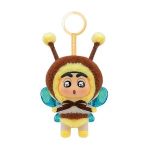 Authentique Série <span class=keywords><strong>Q</strong></span> Meng Meng Boîte Mystère Décoration Tendance Porte-clés en Peluche avec Visage en Vinyle Pendentif Mignon - Product Image 4