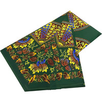 Kain Batik Ankara Afrika Motif Cetak Lilin Belanda 100% Katun untuk Kain Pakaian