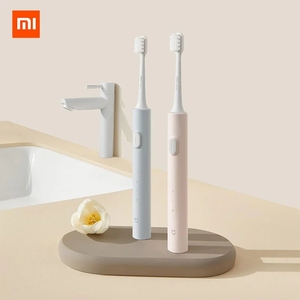 CN Mijia แปรงสีฟันไฟฟ้าโซนิค T200C IPX7กันน้ำ Type-C ชาร์จแบบพกพาทำความสะอาดช่องปาก - Product Image 6