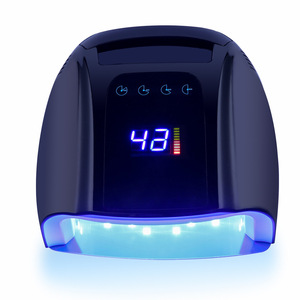 Secador de Uñas Profesional Portátil Inalámbrico de 96W de Alta Potencia, Lámpara UV LED Recargable con Base Extraíble de Acero Inoxidable - Product Image 2