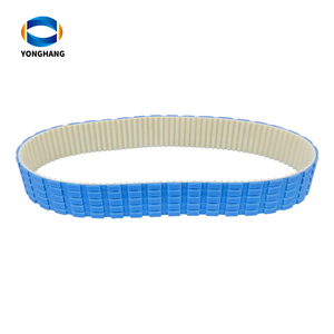 Yonghangbelt özelleştirilmiş 32-T5-575mm mavi silikon kaplı PU sosis taşıyıcı bantlar yeni varış - Product Image 2