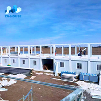 Maison mobile modulaire de 20 pieds, hôpital, dortoir, travail, hôtel, bureau, boutique, hôtel, salle de bains, maison préfabriquée en conteneur