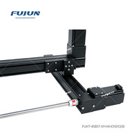 FUHT-45B57-XY-H4-X550Y200 Système de portique CNC XYZ à haute précision avec table de positionnement, entraînement par courroie dentée et rail de guidage
