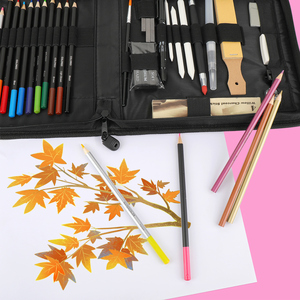 83件套艺术绘画套装绘画多功能水彩笔铅笔儿童成人便携文具套装 - Product Image 6
