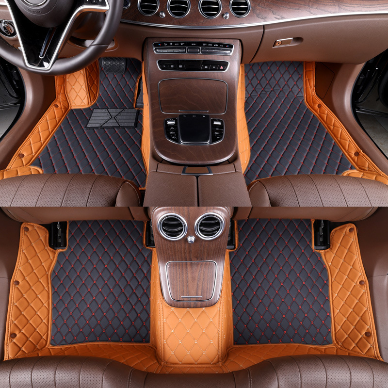 Orange et rouge