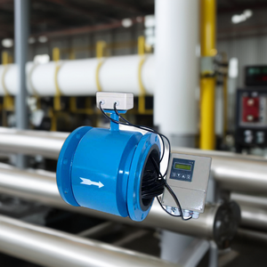 RS485 4-20mA công nghiệp áp lực cao kỹ thuật số chất lỏng kiểm soát nước điện từ đo lưu lượng - Product Image 5