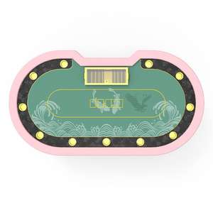 <span class=keywords><strong>Table</strong></span> de <span class=keywords><strong>poker</strong></span> personnalisée YH, fournitures pour fêtes de casino, <span class=keywords><strong>table</strong></span> de Texas en bois de luxe pour salle de <span class=keywords><strong>poker</strong></span> à domicile - Product Image 3