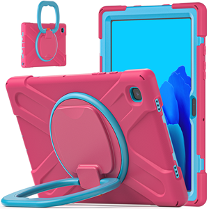 Étui robuste anti-chute pour <span class=keywords><strong>tablette</strong></span> <span class=keywords><strong>Samsung</strong></span> Galaxy <span class=keywords><strong>Tab</strong></span> <span class=keywords><strong>A7</strong></span> 10,4 pouces <span class=keywords><strong>SM</strong></span>-<span class=keywords><strong>T500</strong></span> <span class=keywords><strong>SM</strong></span>-T505, coque avec support rotatif à 360 degrés - Product Image 3