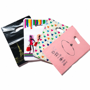 Richer Wrinkle Free Die Cut Carry <b>Bags</b> HDPE Material RC007 Model Customizable Puncture Resistant Anti Static Factory Direct Shoe - Product Image 1