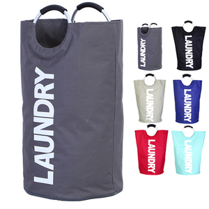 Oxford cloth dirty clothes basket hamper fabric laundry bags foldable dirty clothes storage bag baskets