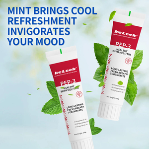 <span class=keywords><strong>Pasta</strong></span> Dental Keleek PEP-3 con Menta Fresca 100g - Blanqueadora, Sin Flúor, Ingredientes Orgánicos, <span class=keywords><strong>Aliento</strong></span> Fresco, Uso Doméstico - Product Image 4