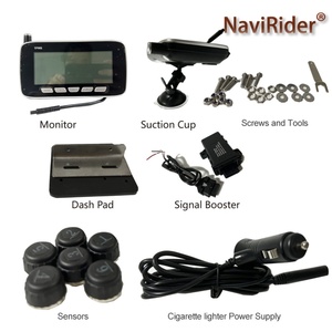 Sistema de Monitoreo de Presión de Neumáticos Versión Mejorada, TPMS para Automóvil con 6/8/10/12 Sensores para Camión, Remolque, Autocaravana, Autobús, Automóvil de Pasajeros en Miniatura - Product Image 6