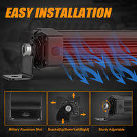 Barra de Luz LED para Coche y Camioneta 4x4, Delgada, Recta, Impermeable, de 6 Pulgadas, 12, 20, 30, 40, 50 Pulgadas, para Proyectos y Uso Todoterreno