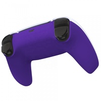 Coque arrière de remplacement PS5 violet foncé doux au toucher personnalisée en gros pour coque de manette sans fil PS5