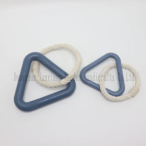 Jouet anneau à mâcher en bois pour <span class=keywords><strong>chien</strong></span>, jouets pour animaux de compagnie pour mâcheurs agressifs - Product Image 2