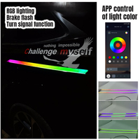 WINAUTO Auto-Türschienen-Beleuchtung LED RGB APP-Steuerung Hyundai Custo Custin 2021-2026 Bremslicht Blinker Warnleuchte Ambientebeleuchtung