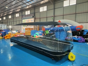 Tente <span class=keywords><strong>bulle</strong></span> gonflable pour voiture Garage Capsule en PVC transparent 4-6 pieds certifiée CE avec pompe à air électrique - Product Image 5
