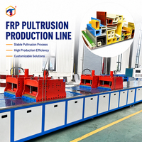 Ligne de production de pultrusion FRP, machine de fabrication de profilés en fibre de verre
